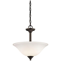 Armida 15" 2-Light Convertible Pendant with LED Bulbs
