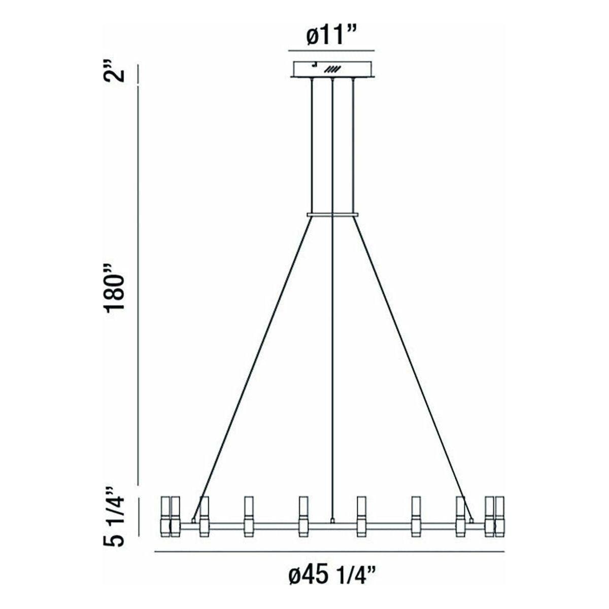 Eurofase - Albany Chandelier - Lights Canada