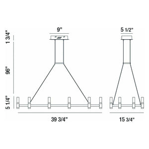 Eurofase - Altamont Chandelier - Lights Canada