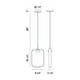 Eurofase - Dagmar Mini Pendant - Lights Canada