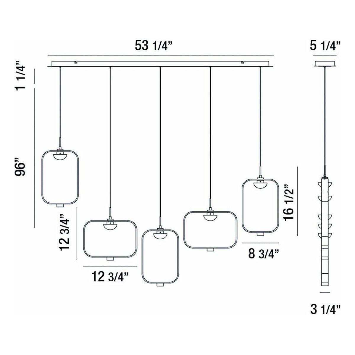 Eurofase - Dagmar Chandelier - Lights Canada