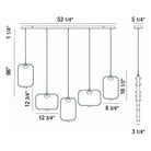 Eurofase - Dagmar Chandelier - Lights Canada