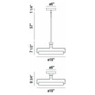 Eurofase - Pemberton Semi Flush Mount - Lights Canada