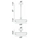 Eurofase - Pemberton Semi Flush Mount - Lights Canada
