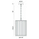 Eurofase - Saville Pendant - Lights Canada