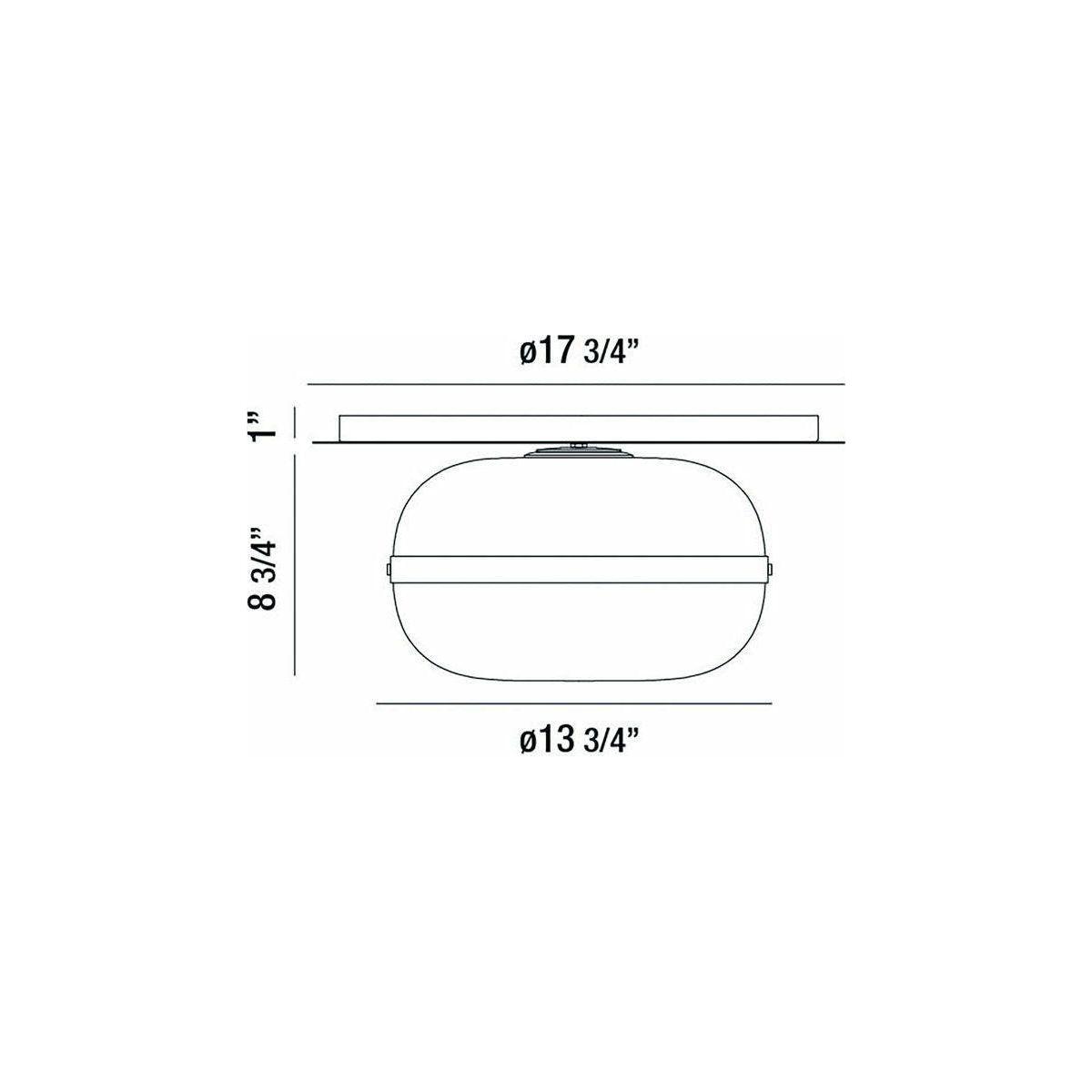 Eurofase - Nottingham Flush Mount - Lights Canada