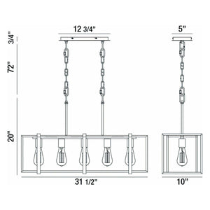 Eurofase - Stafford Chandelier - Lights Canada