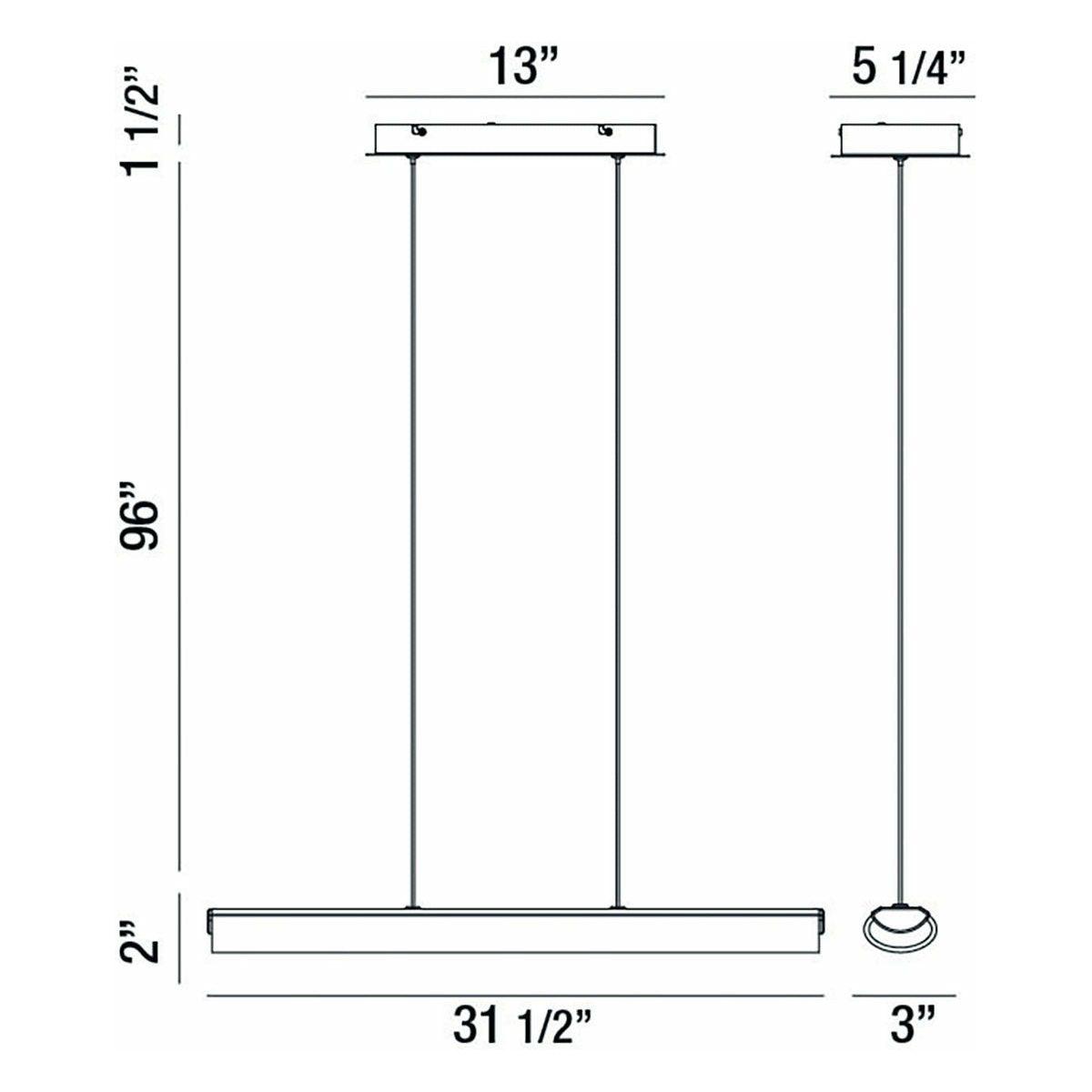 Eurofase - Landor Linear Suspension - Lights Canada