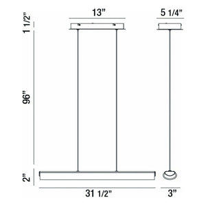 Eurofase - Landor Linear Suspension - Lights Canada