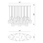 Eurofase - Paget Chandelier - Lights Canada