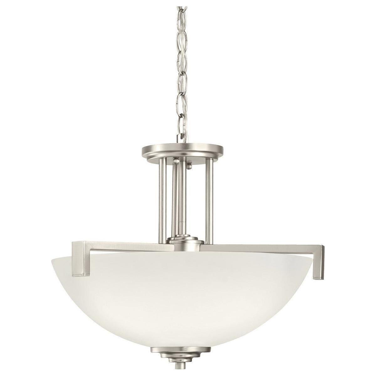 Kichler - Eileen 14.5" 3-Light Convertible Pendant with LED Bulbs - Lights Canada