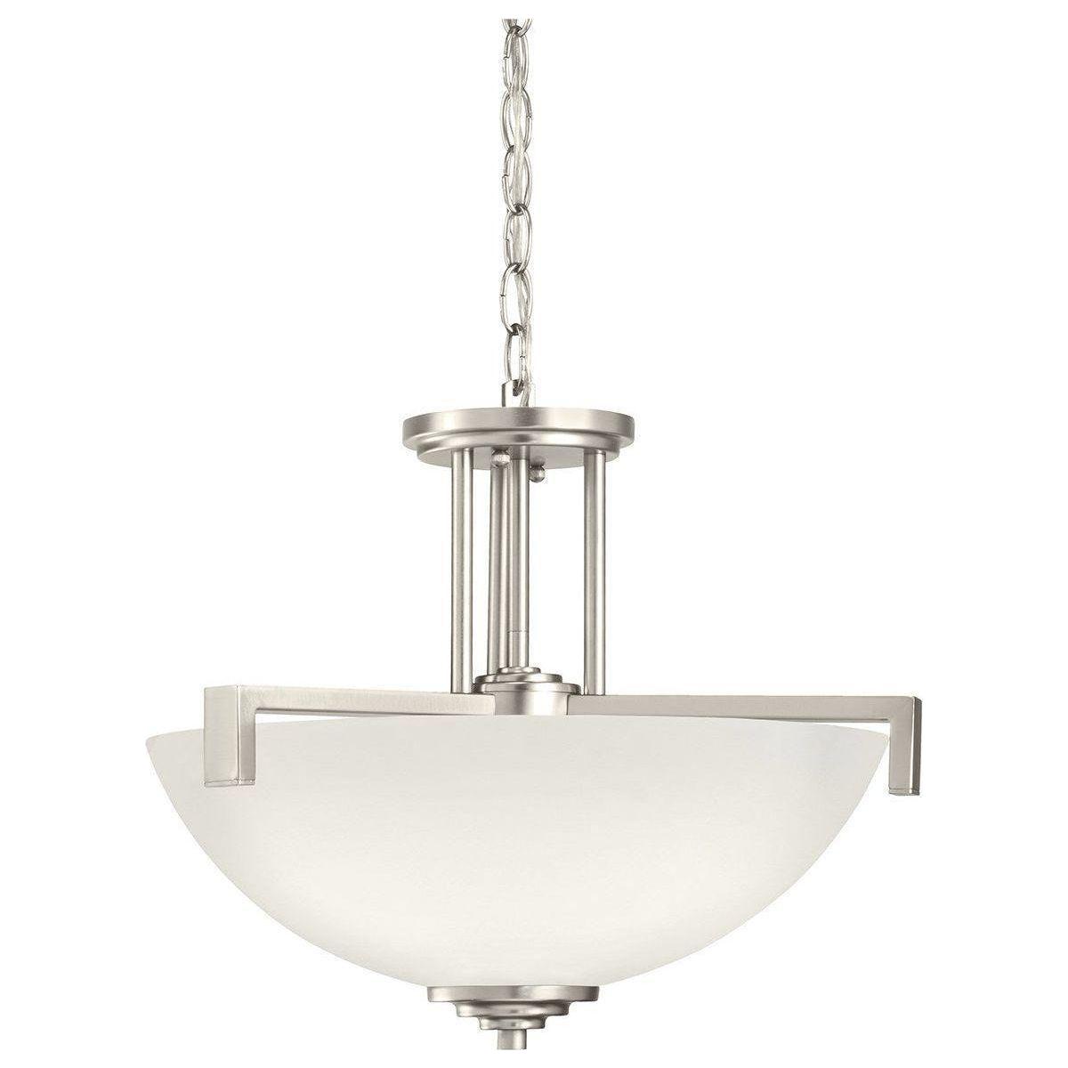 Kichler - Eileen 14.5" 3-Light Convertible Pendant with LED Bulbs - Lights Canada