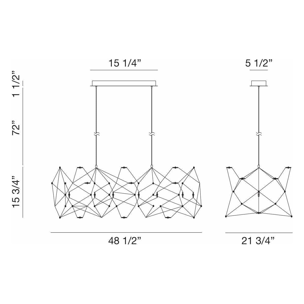 Eurofase - Leonardelli Medium Chandelier - Lights Canada