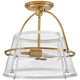 Hinkley - Tournon Medium Semi-Flush Mount - Lights Canada