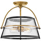 Hinkley - Tournon Medium Semi-Flush Mount - Lights Canada
