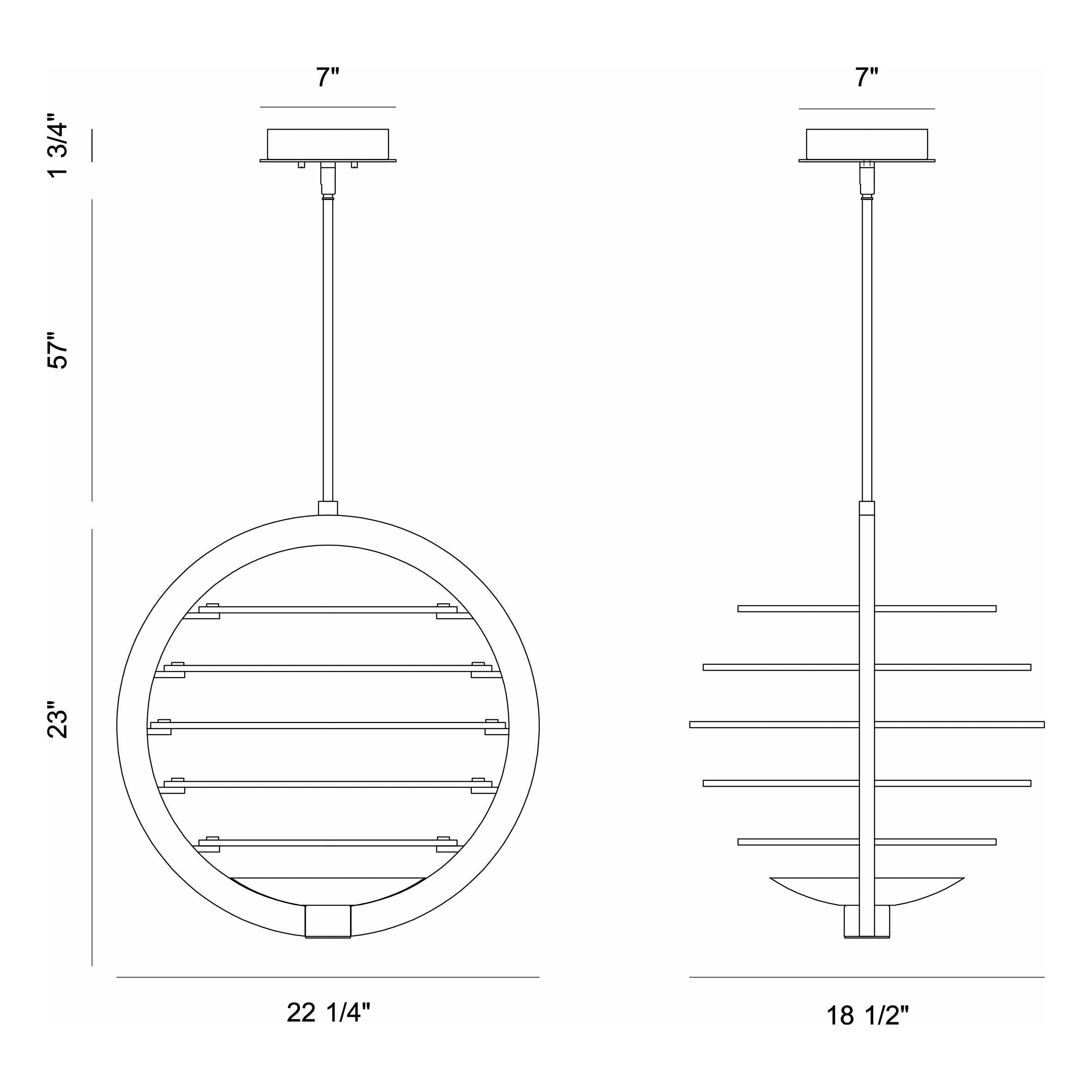 Eurofase - Ombra Chandelier - Lights Canada