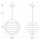 Eurofase - Ombra Chandelier - Lights Canada