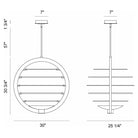 Eurofase - Ombra Chandelier - Lights Canada