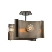 Metallo Semi Flush Mount
