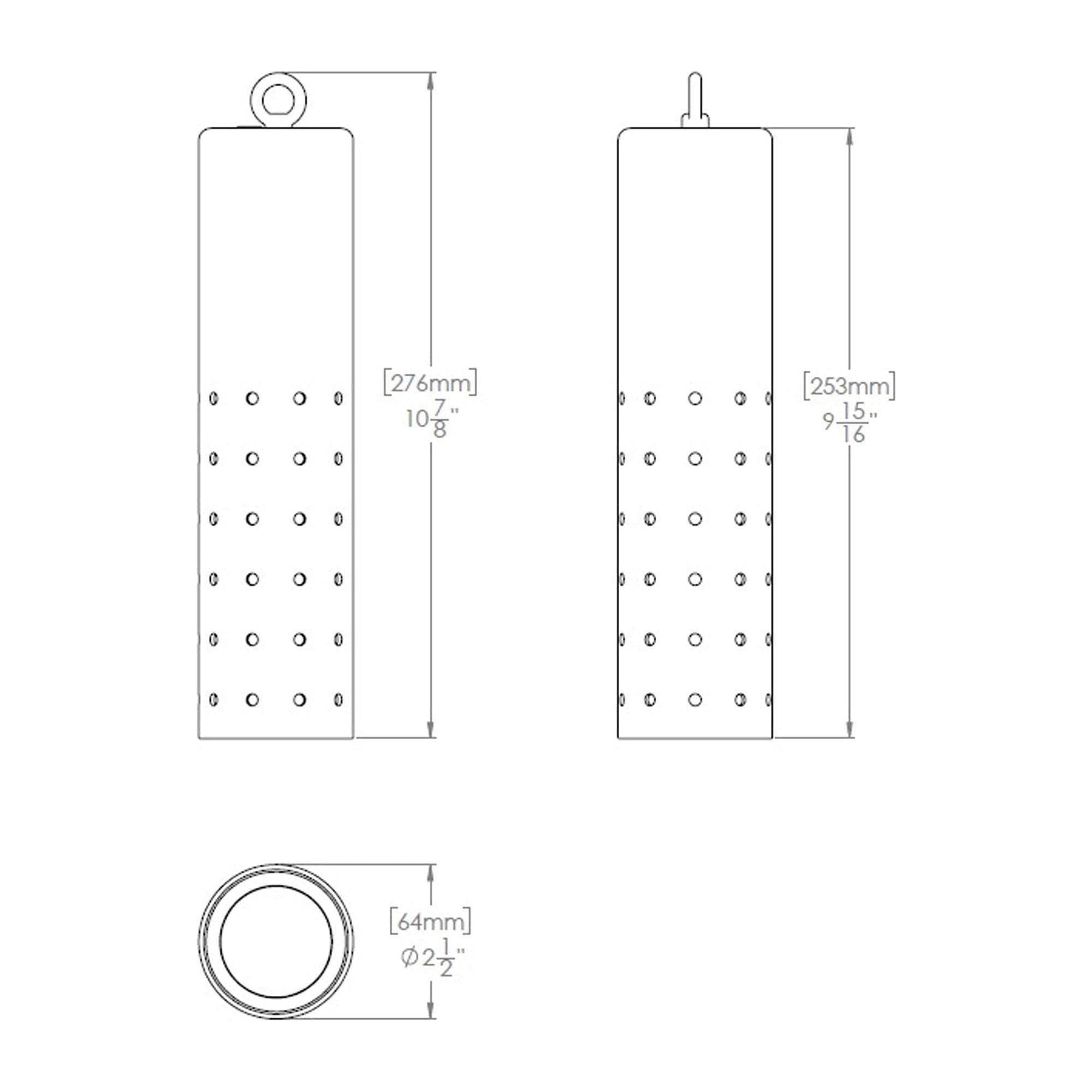 WAC Lighting - Estrella LED Indoor/Outdoor 12V Pendant with Slotted Cover - Lights Canada