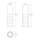 WAC Lighting - Estrella LED Indoor/Outdoor 12V Pendant with Slotted Cover - Lights Canada