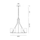 Eurofase - Nerito Chandelier - Lights Canada