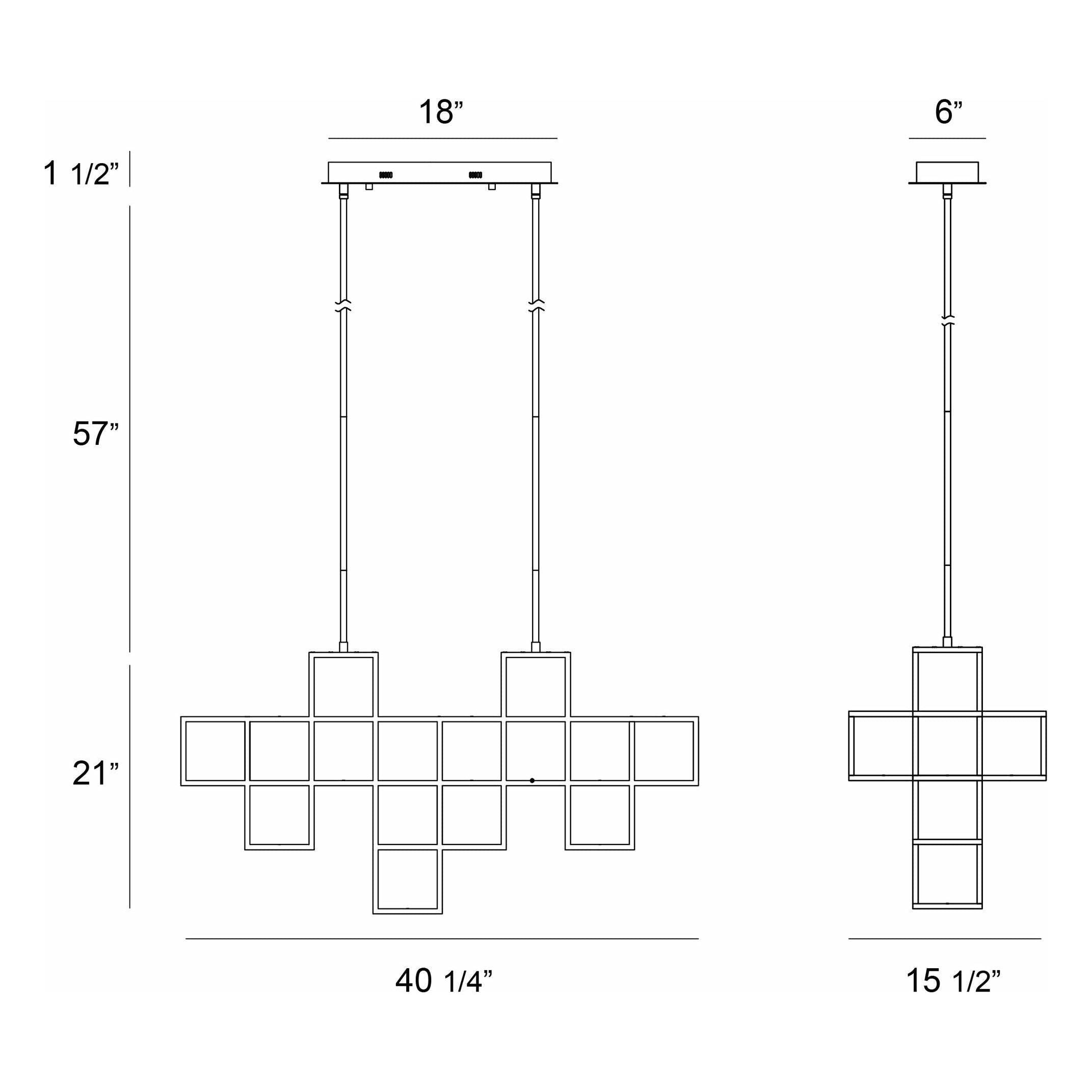 Eurofase - Ferro Chandelier - Lights Canada