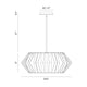 Eurofase - Bevelo Large Pendant - Lights Canada