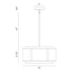 Eurofase - Tambouro Convertible Pendant - Lights Canada