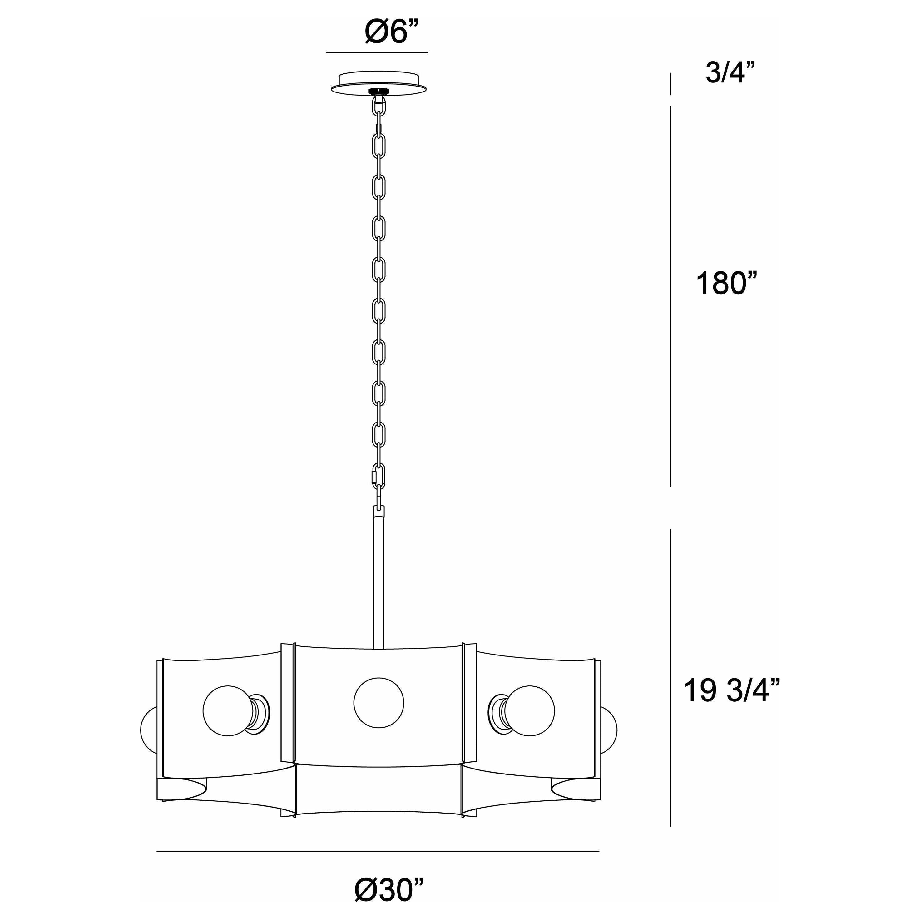 Eurofase - Metallo Chandelier - Lights Canada