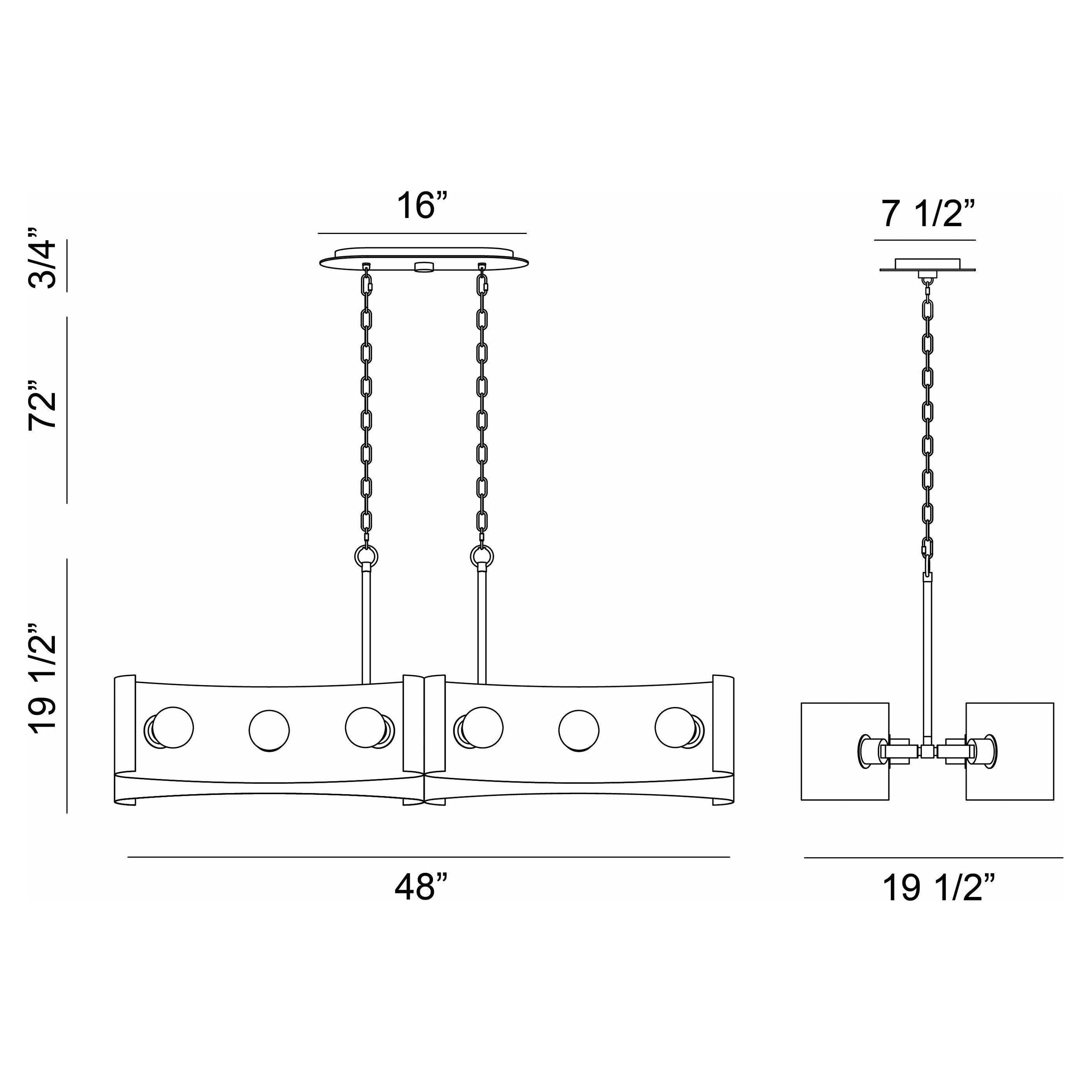 Eurofase - Metallo Chandelier - Lights Canada