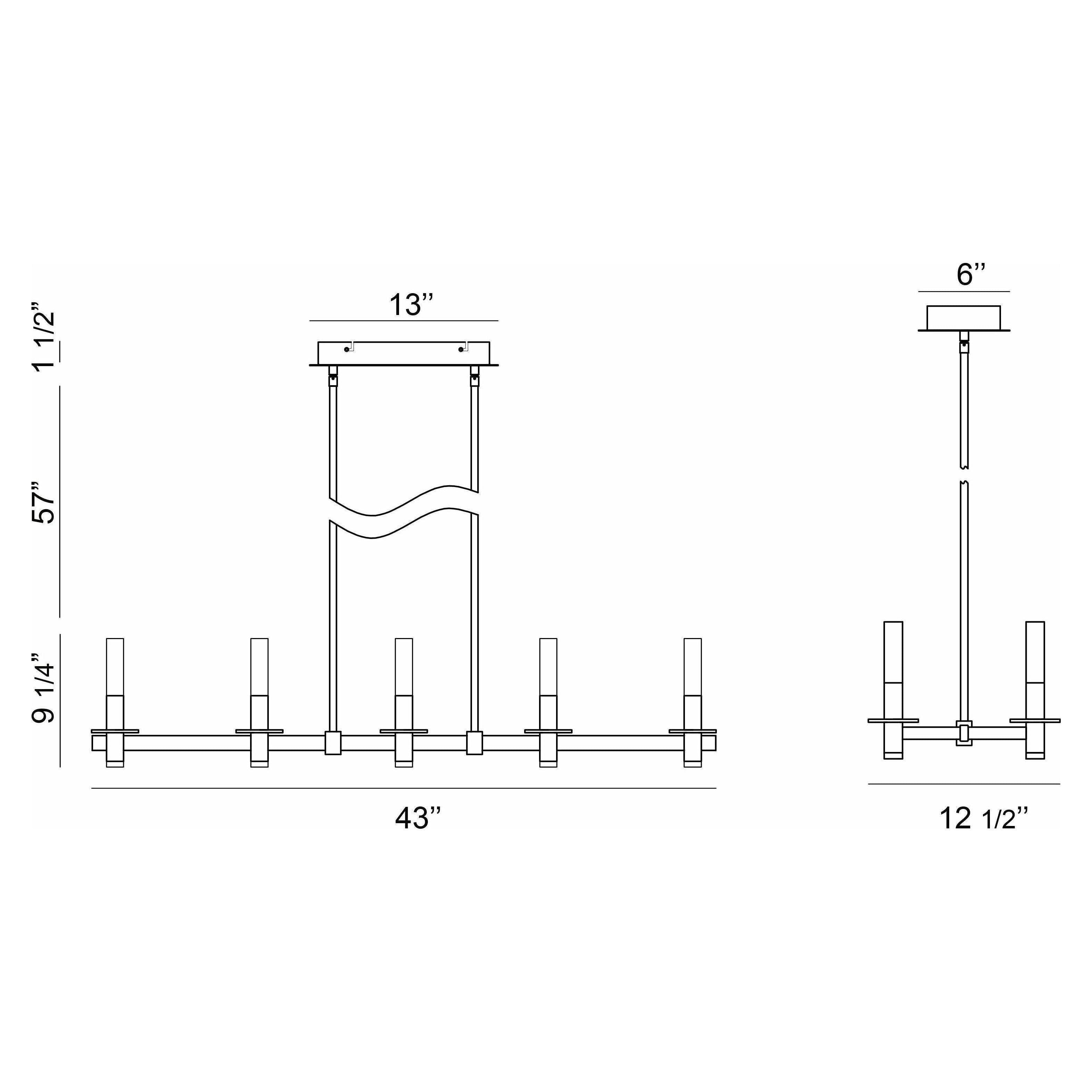 Eurofase - Torna Linear Suspension - Lights Canada