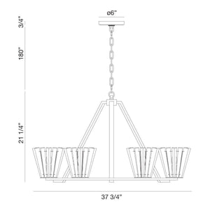 Eurofase - Ricca Medium Chandelier - Lights Canada