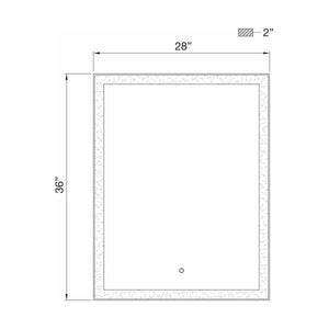 Eurofase - Lenora Medium LED Mirror - Lights Canada