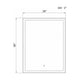 Eurofase - Lenora Medium LED Mirror - Lights Canada