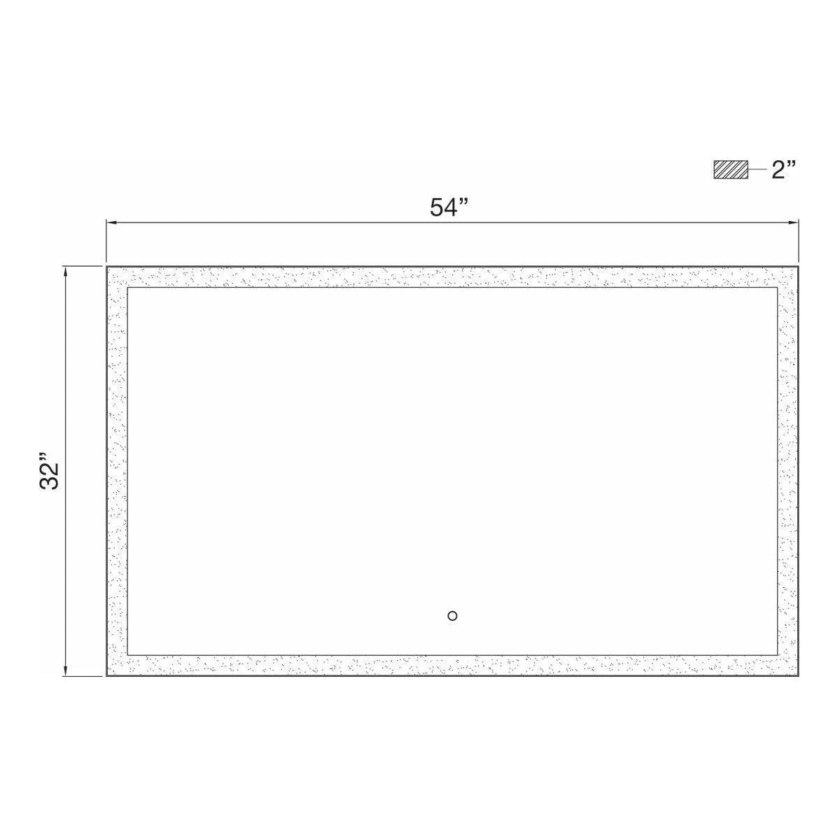 Eurofase - Lenora Large LED Mirror - Lights Canada