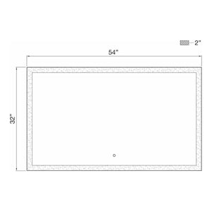 Eurofase - Lenora Large LED Mirror - Lights Canada