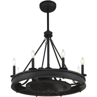 Lyon 8-Light Fan D'Lier