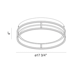 Eurofase - Grafice Flush Mount - Lights Canada