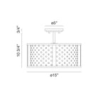 Eurofase - Grado Semi Flush Mount - Lights Canada