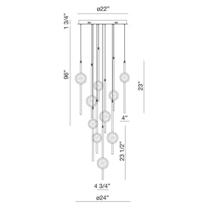 Eurofase - Barletta Chandelier - Lights Canada