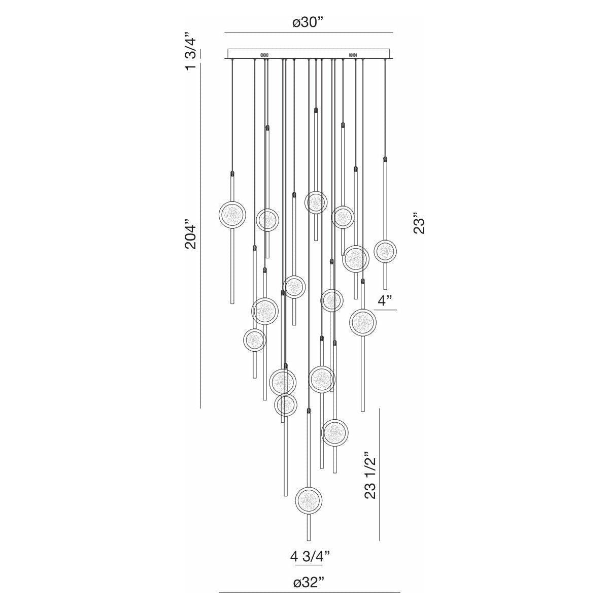 Eurofase - Barletta Chandelier - Lights Canada