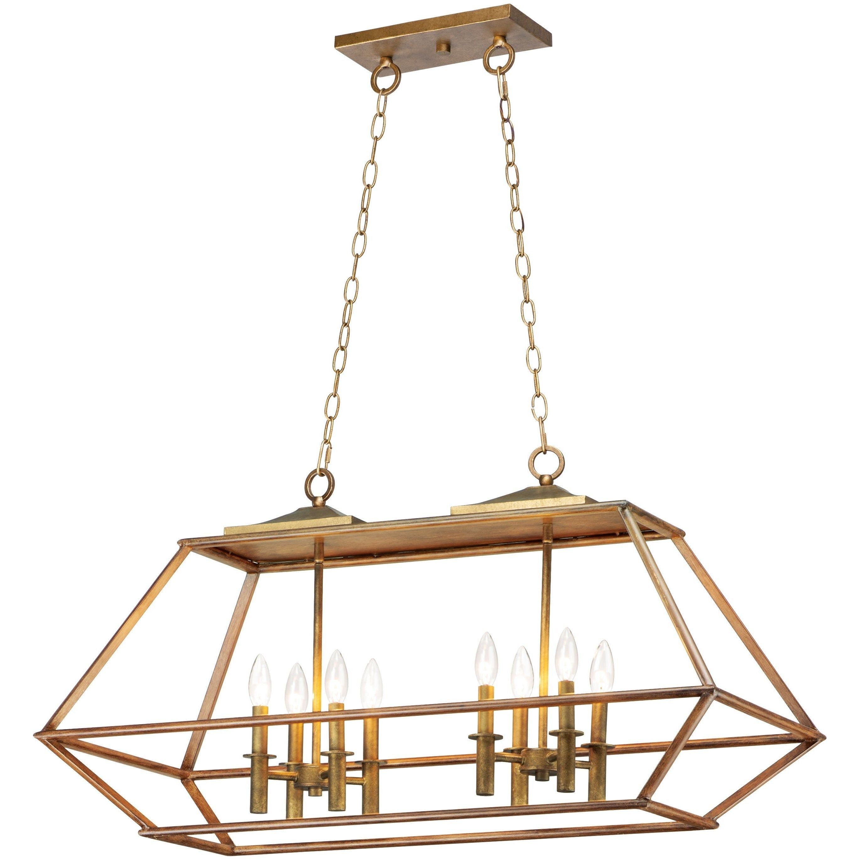 Woodland 8-Light Linear Pendant