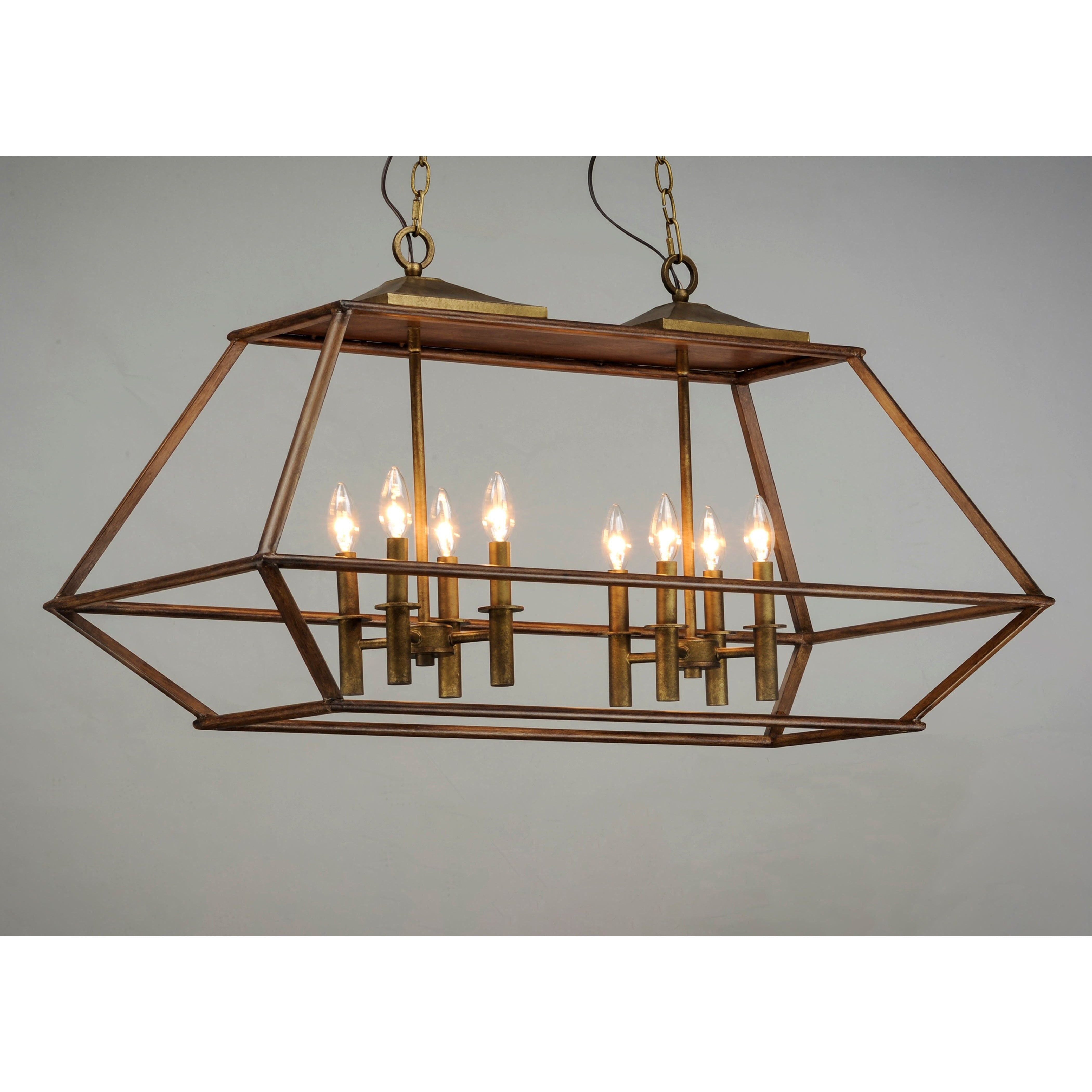 Woodland 8-Light Linear Pendant