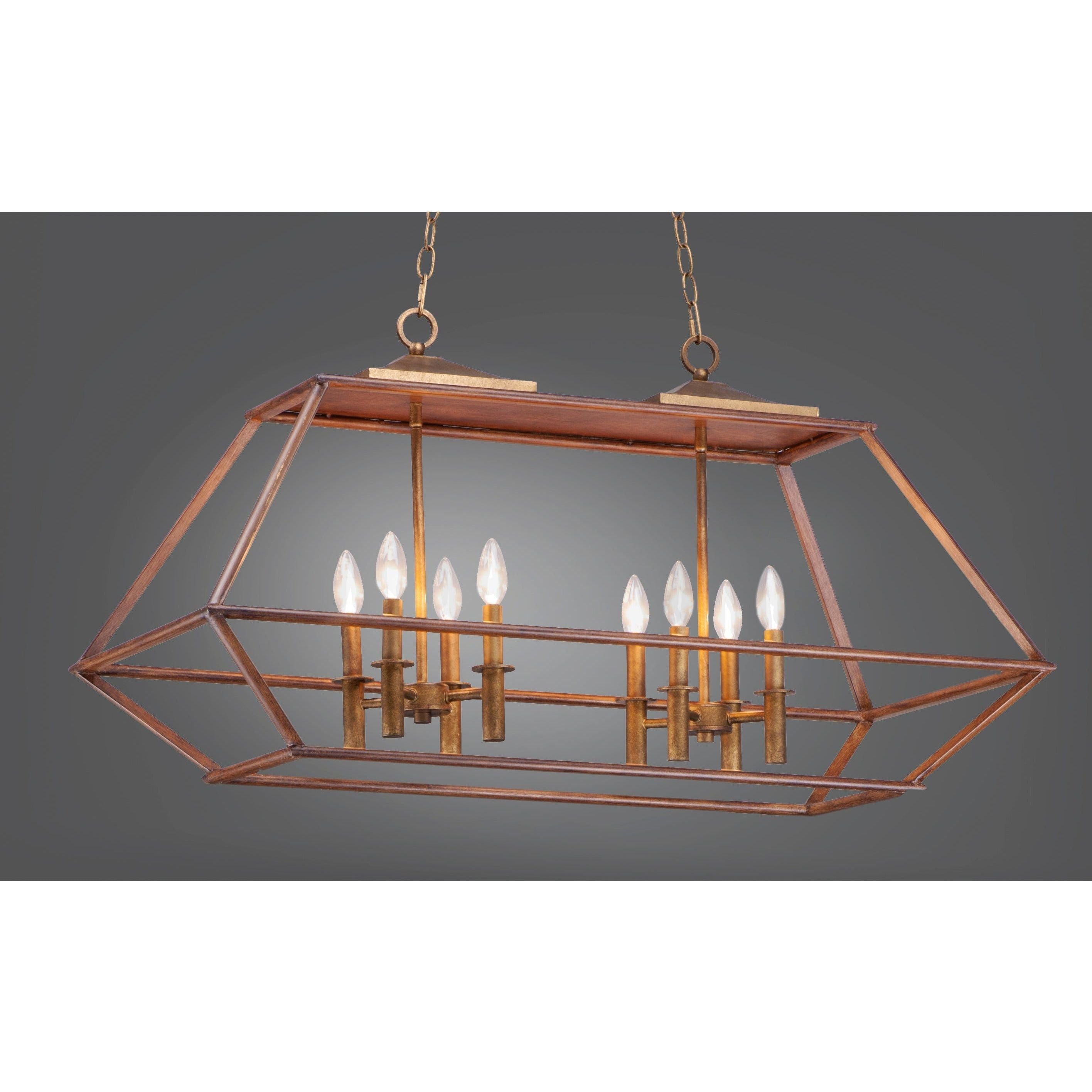 Woodland 8-Light Linear Pendant