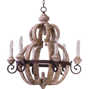 Olde World 6-Light Chandelier