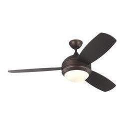 Visual Comfort Fan Collection - Discus Trio Outdoor Fan - Lights Canada