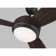 Visual Comfort Fan Collection - Discus Trio Outdoor Fan - Lights Canada