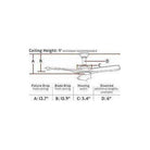 Visual Comfort Fan Collection - Minimalist Ceiling Fan - Lights Canada