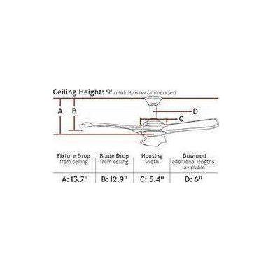 Visual Comfort Fan Collection - Minimalist Ceiling Fan - Lights Canada